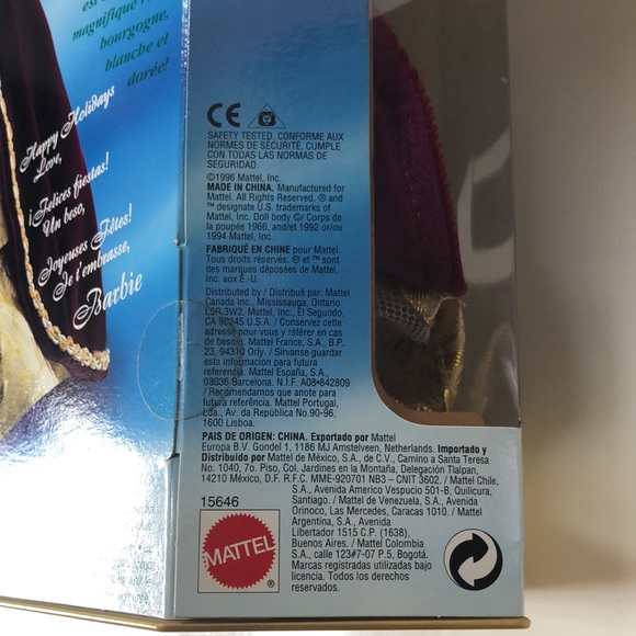 ⭐️Host Pick⭐️ - 1996 Barbie Happy Holidays - Picture 15 of 15